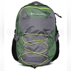 Columbia unisex grey and green packadillo backpack
